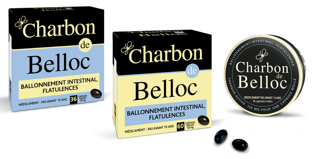 Charbon de Belloc 36 Capsules Molles